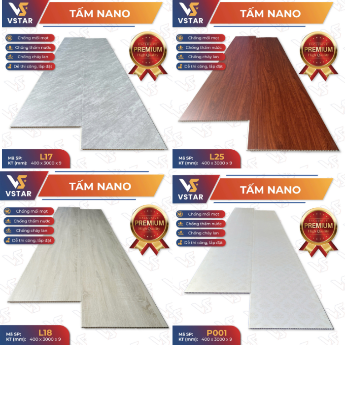 “Tấm nhựa ốp tường Nano – tinh giản và tinh tế trong từng đường vân, phù hợp mọi phong cách nội thất.”